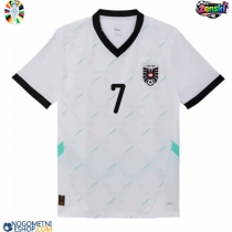 Ženski Nogometni dresi Avstrija Marko Arnautovic #7 Gostujoči EP 2024 Kratek Rokav